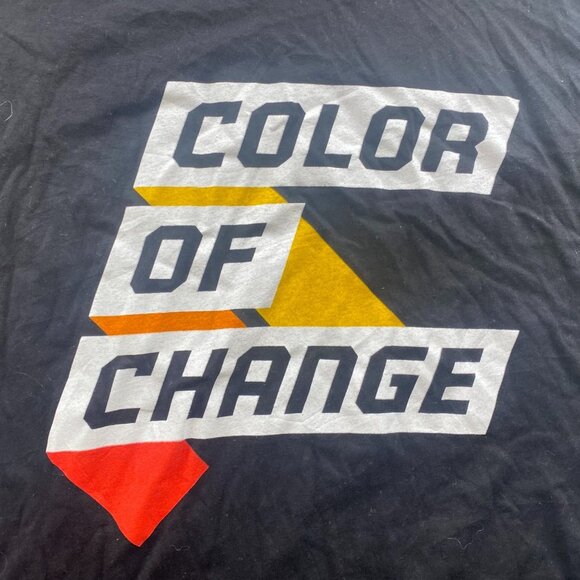 Next Level Apparel Mens T-Shirt Medium Color Of Change Graphic Tee Crew Neck - Picture 6 of 10